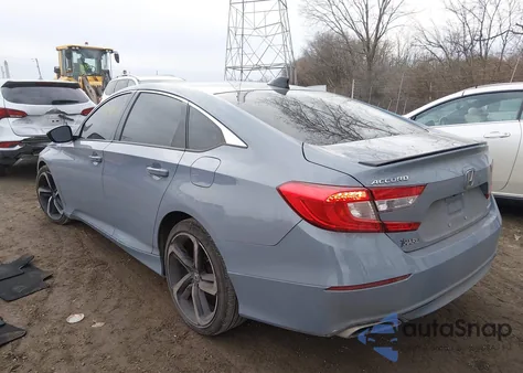 2021 Honda Accord Sport from USA, damaged, VIN 1HGCV1F34MA015320